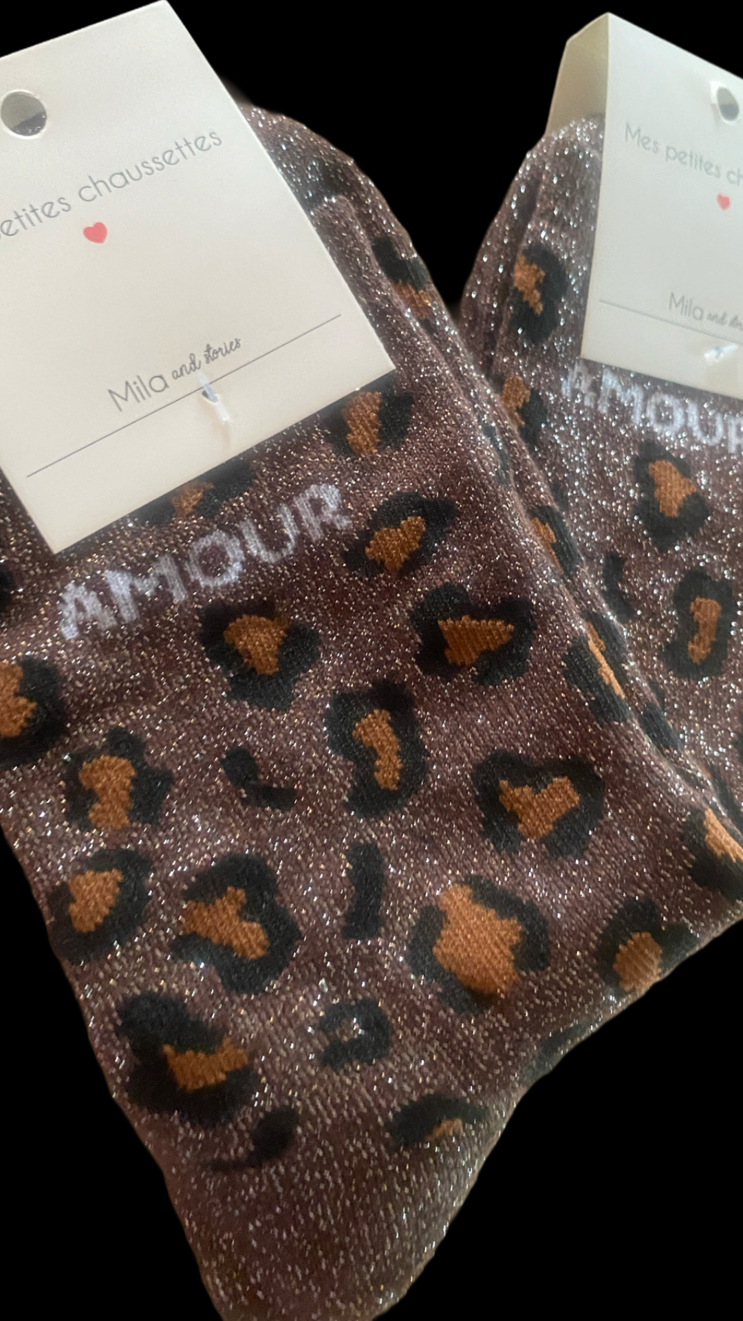 Leopard sokken