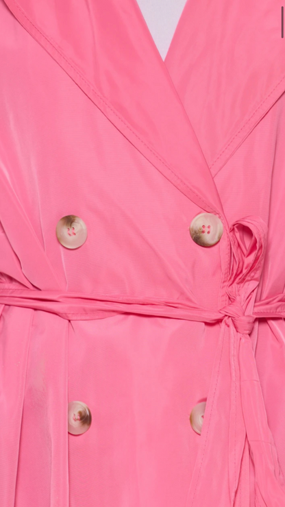 Dunne trenchcoat